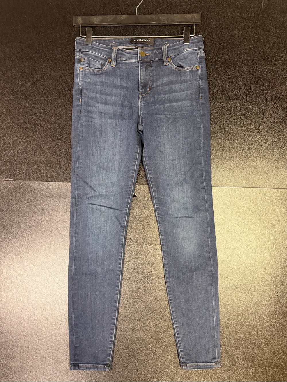 Liverpool Women's Skinny Jeans in Blue Wash